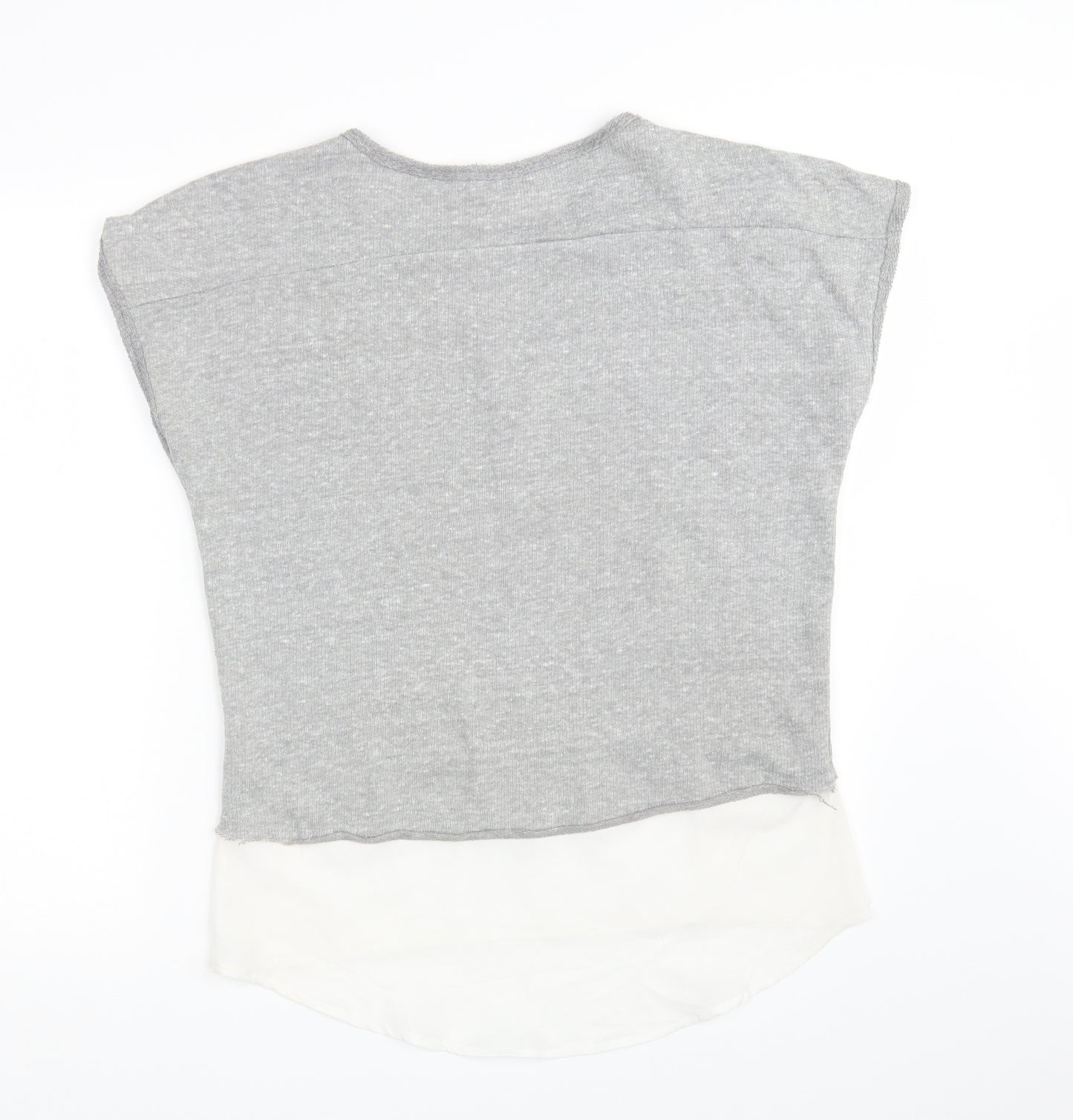 Azara Paris Womens Grey   Basic T-Shirt One Size
