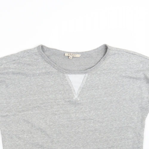 Azara Paris Womens Grey   Basic T-Shirt One Size