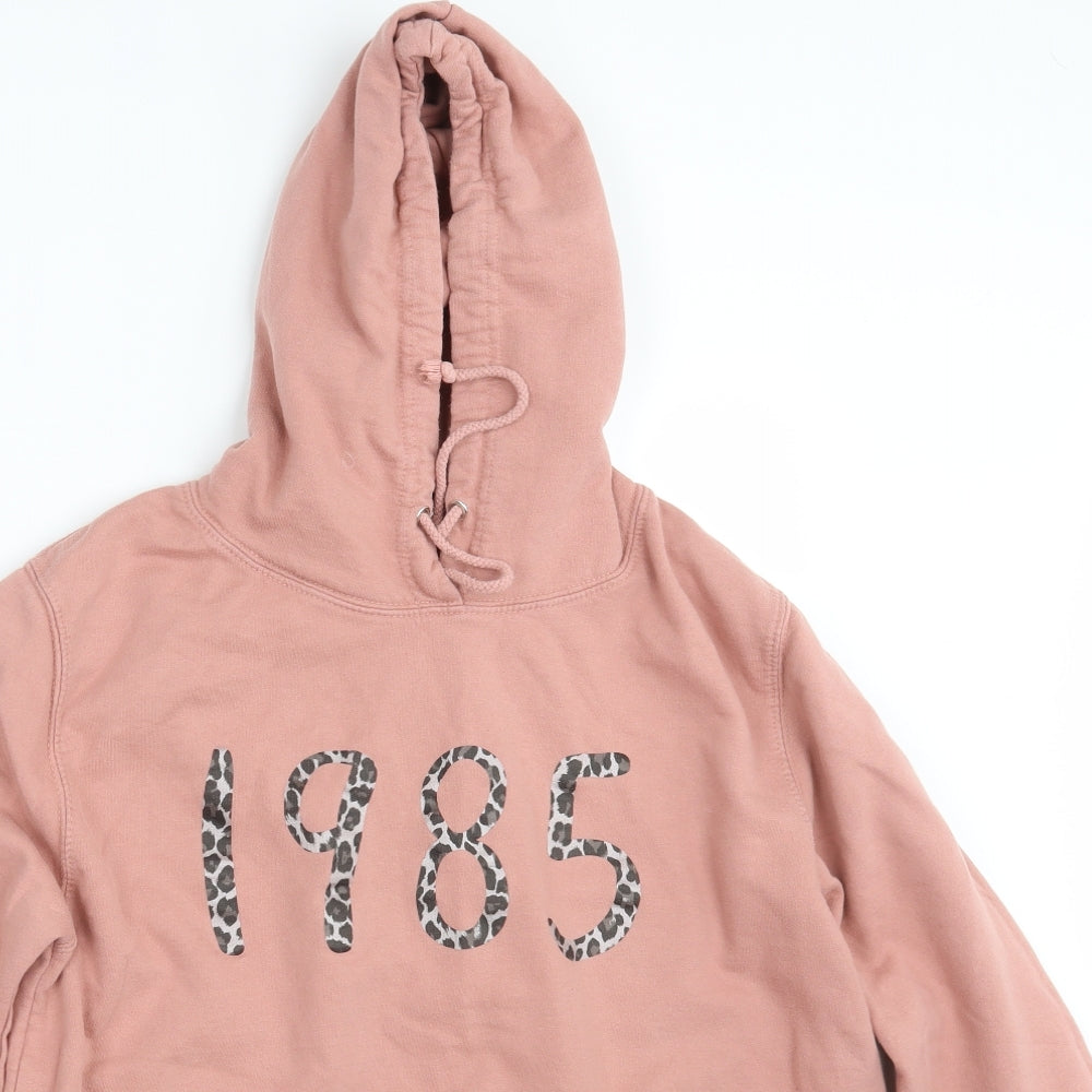 Just Hoods Womens Pink   Pullover Hoodie Size XL  - 1985