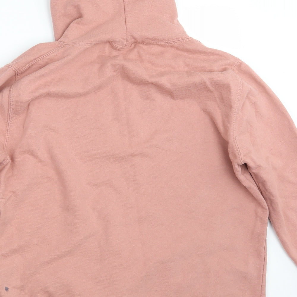 Just Hoods Womens Pink   Pullover Hoodie Size XL  - 1985