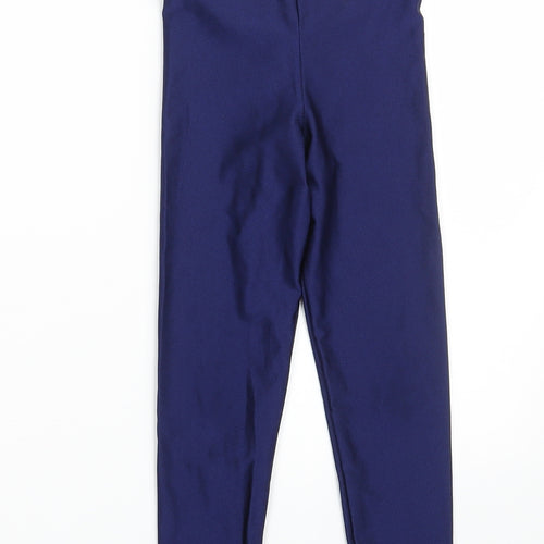 1st Position  Girls Blue   Jegging Trousers One Size - Waist 18in; Inside  leg 19in
