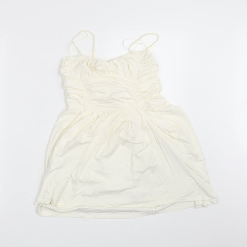 River Island Womens Ivory   Fit & Flare  Size 8