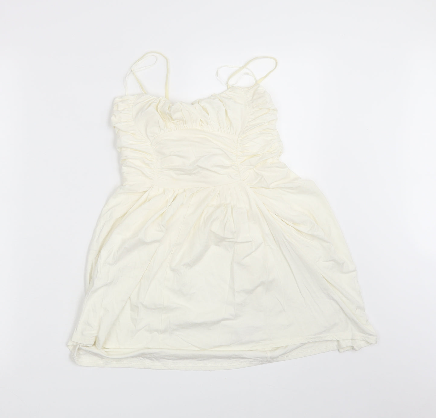 River Island Womens Ivory   Fit & Flare  Size 8