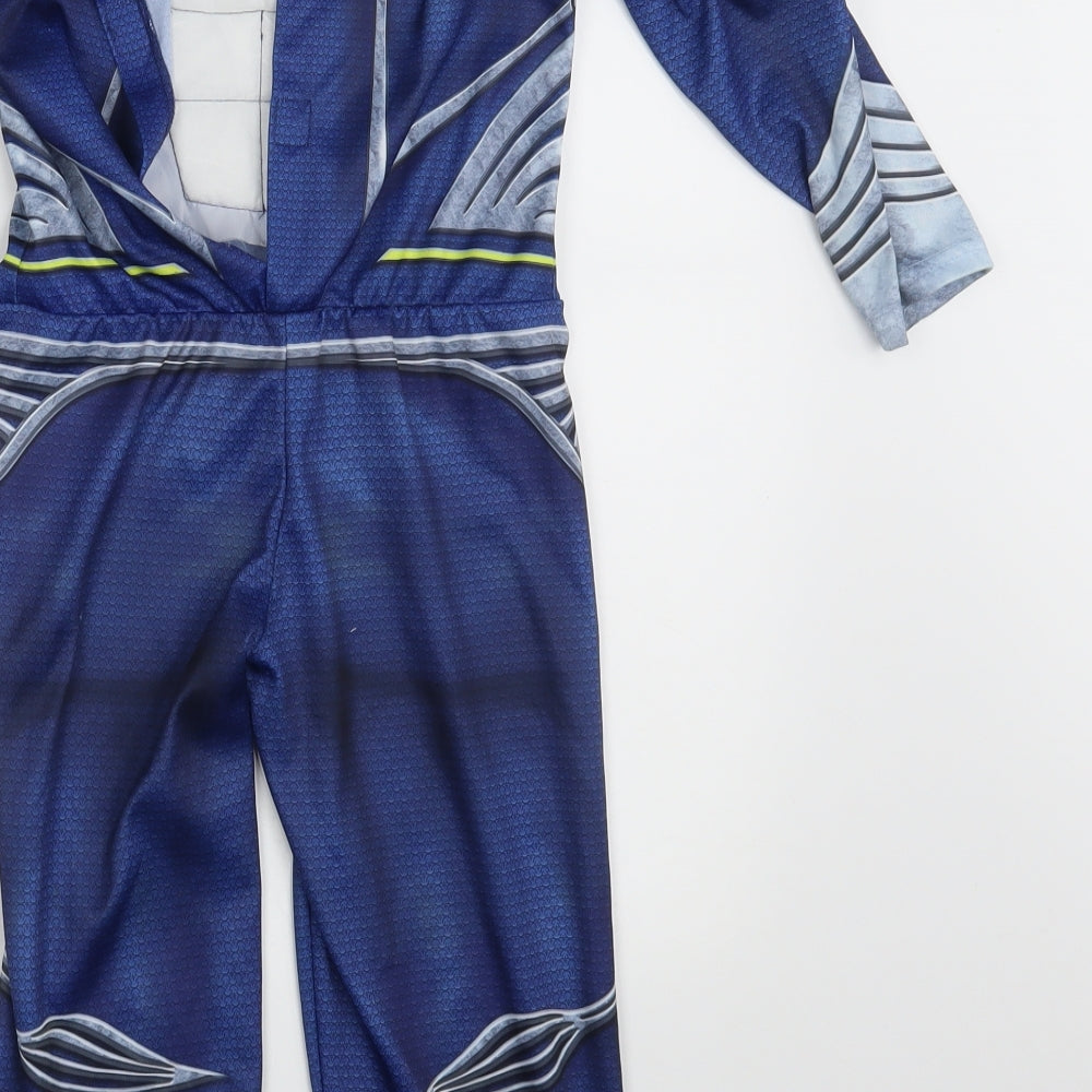 George Boys Blue    One Piece Size 3-4 Years  - Inside Leg 15 Inches