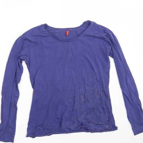 Preworn Womens Blue   Basic T-Shirt One Size
