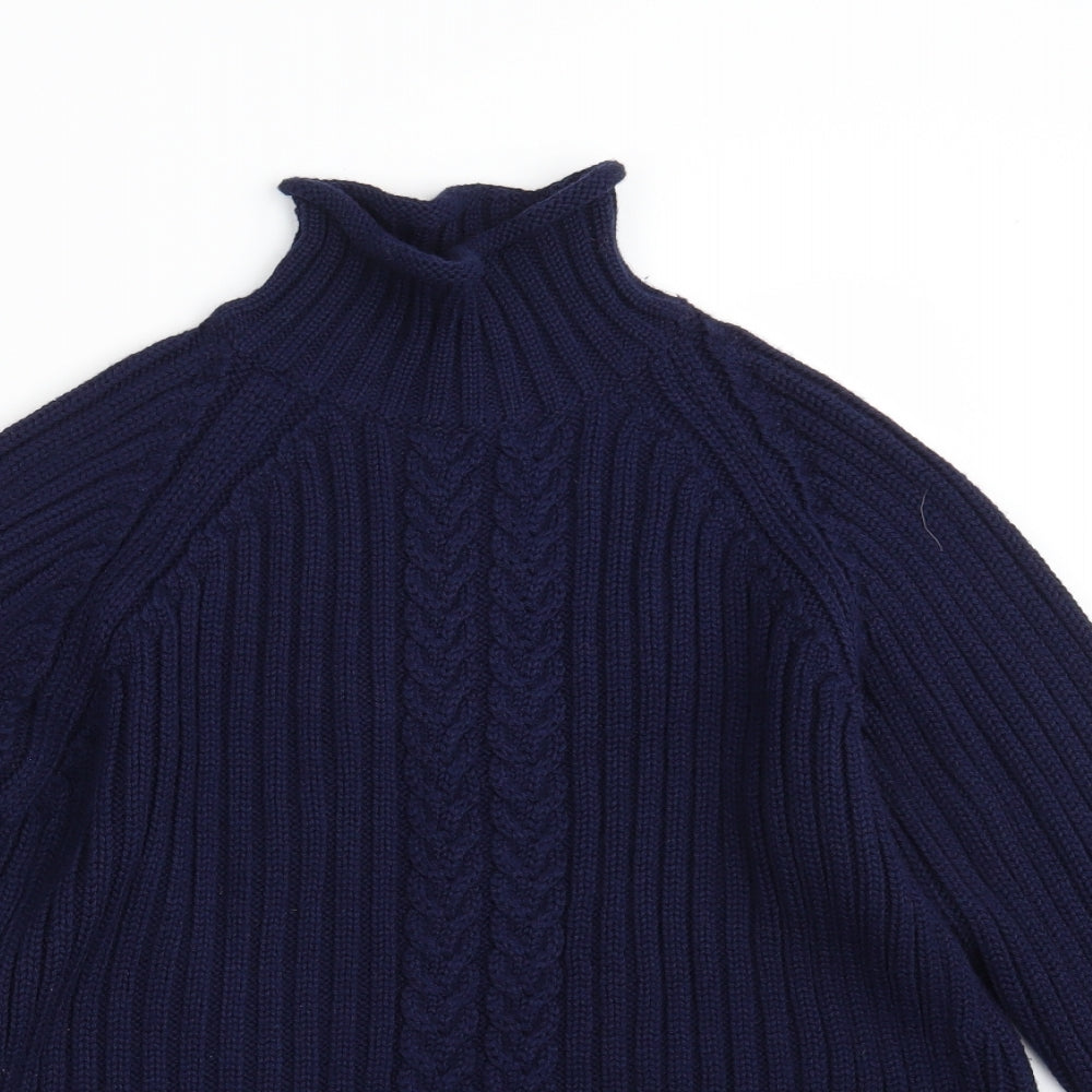 NEXT Mens Blue  Knit Pullover Jumper Size M