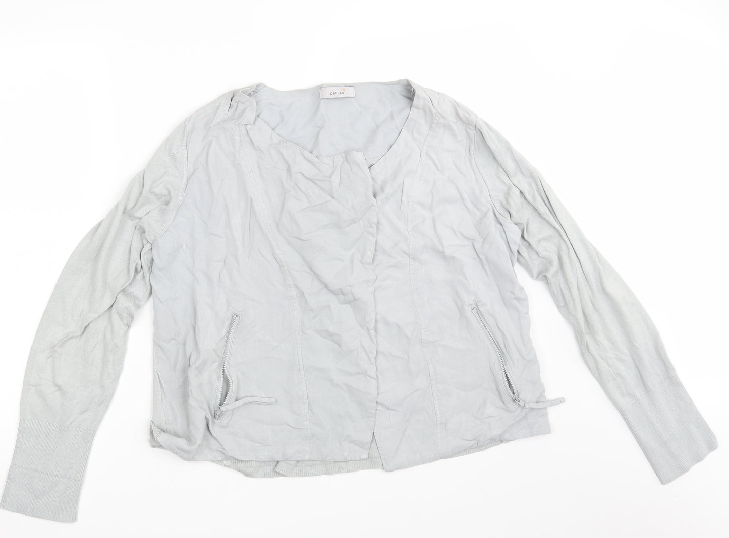 Per Una Womens Grey   Jacket  Size 16