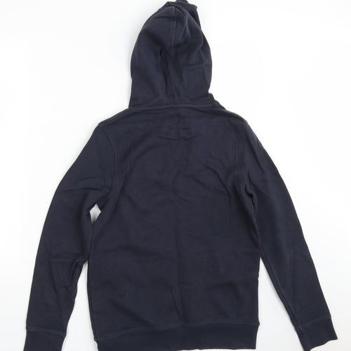 River Island Mens Blue   Pullover Hoodie Size S