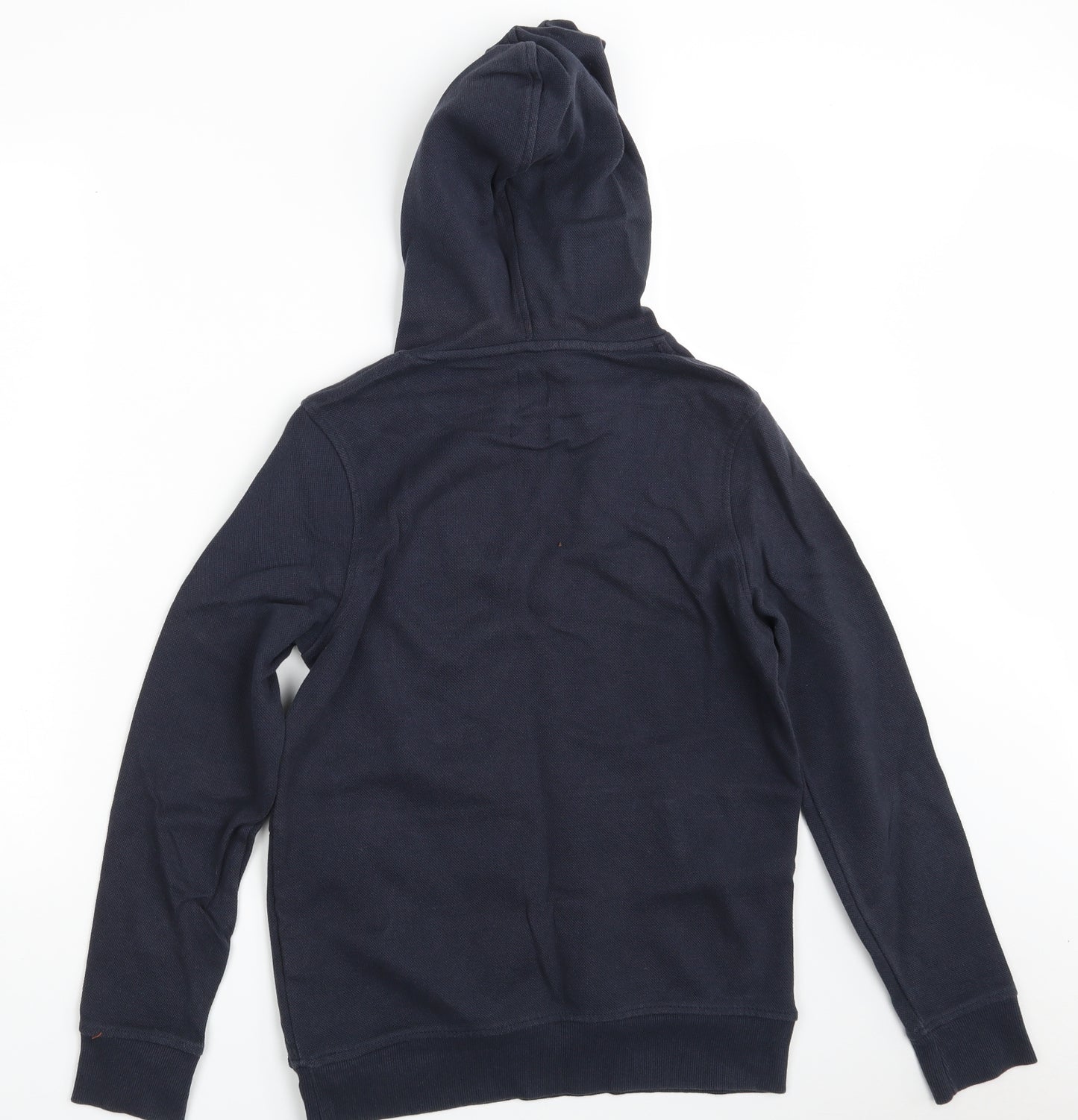 River Island Mens Blue   Pullover Hoodie Size S