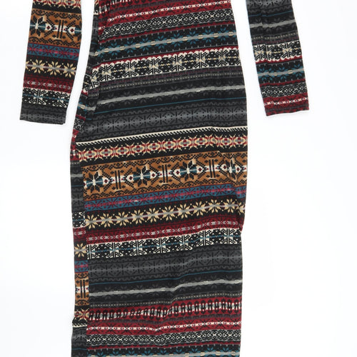 Headgirl Womens Multicoloured Fair Isle  Fit & Flare  One Size