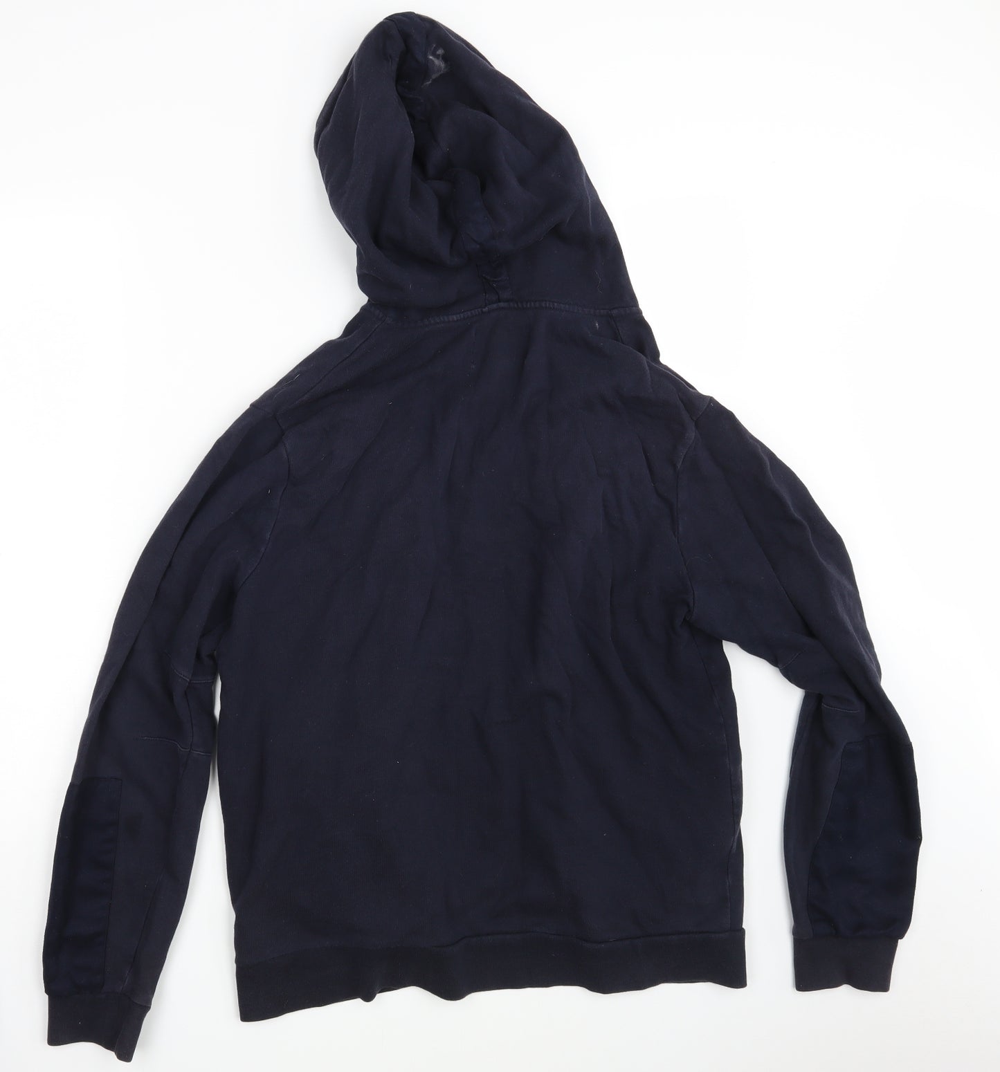 River Island Mens Blue   Full Zip Hoodie Size L