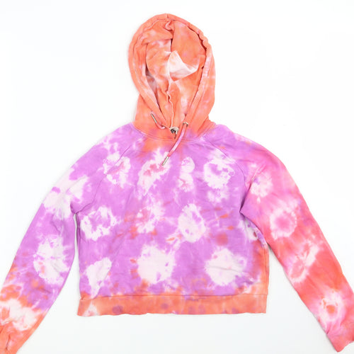 F&F Womens Multicoloured Batik  Pullover Hoodie Size 10