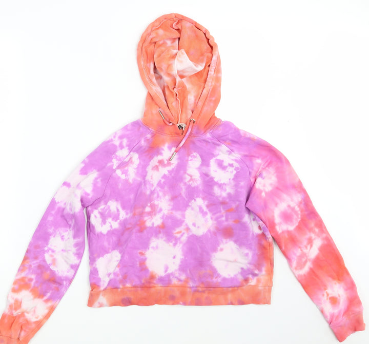 F&F Womens Multicoloured Batik  Pullover Hoodie Size 10