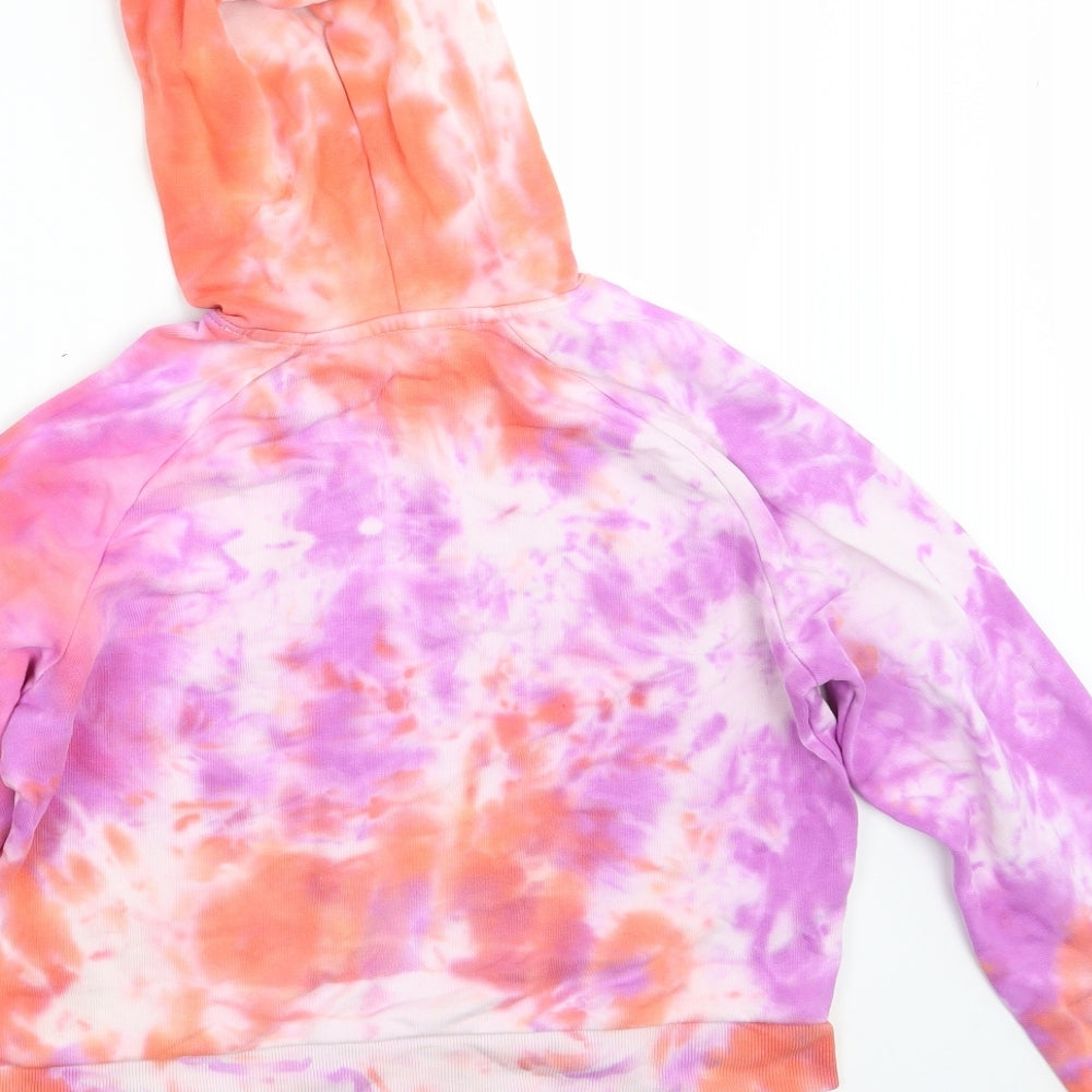 F&F Womens Multicoloured Batik  Pullover Hoodie Size 10