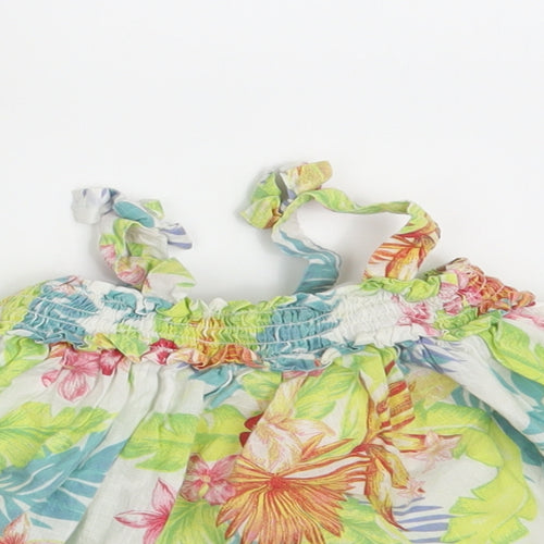Gap Girls Multicoloured Floral  A-Line  Size 12-18 Months