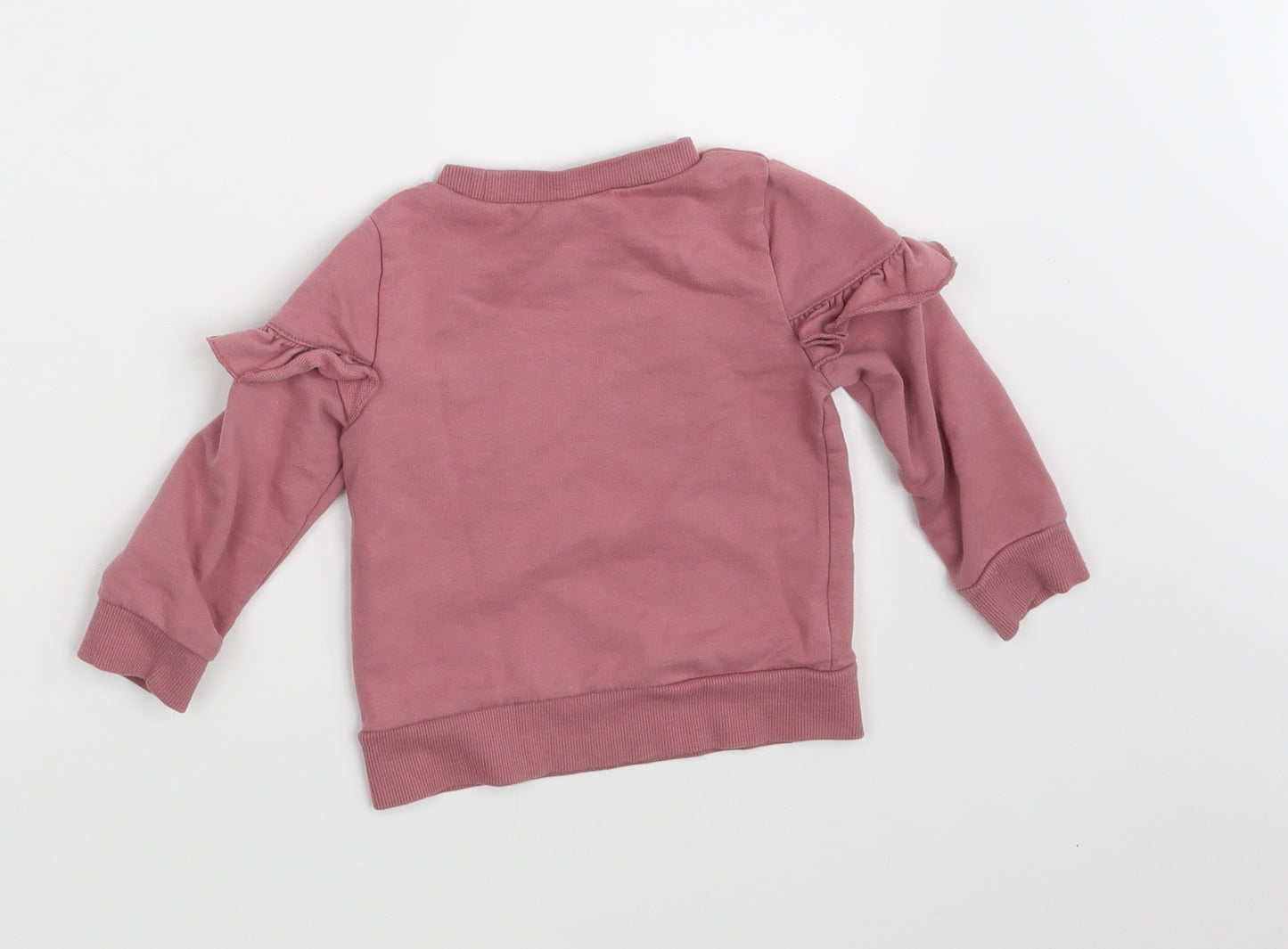 PL: Baby Girls Pink   Pullover Jumper Size 18-24 Months  - Ciao