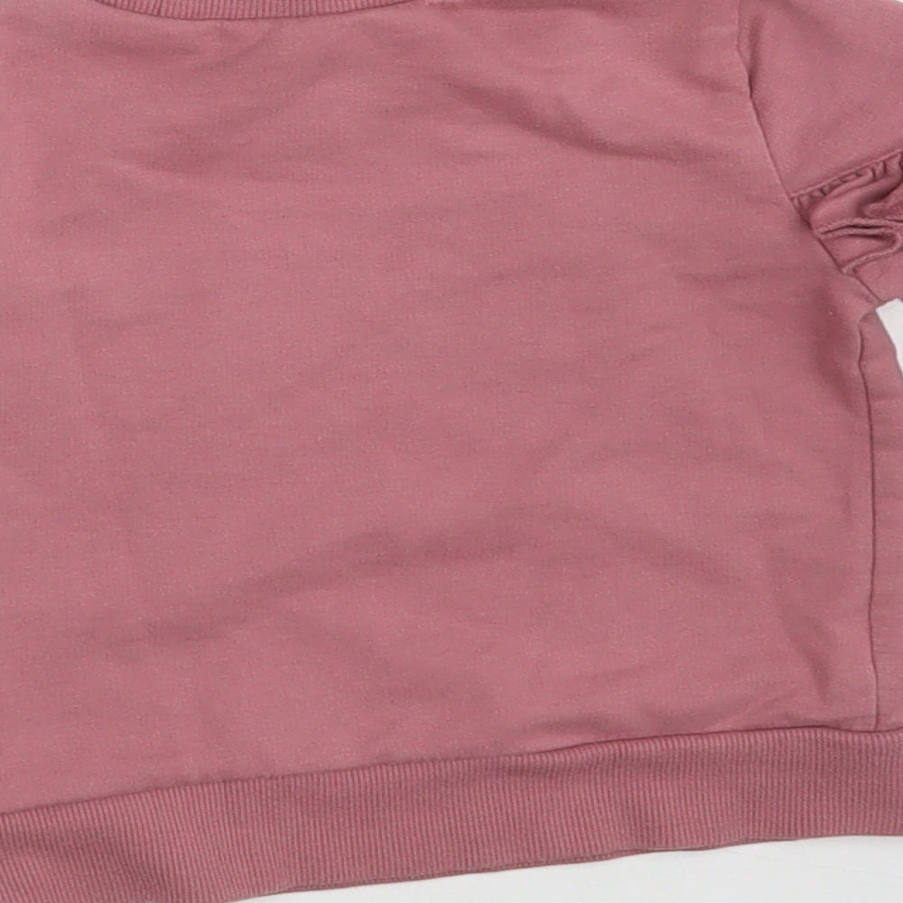 PL: Baby Girls Pink   Pullover Jumper Size 18-24 Months  - Ciao