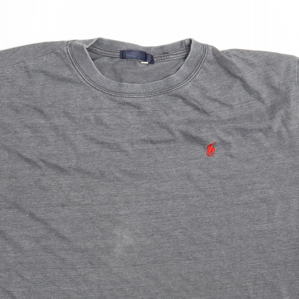 Polo Ralph Lauren Mens Grey    T-Shirt One Size