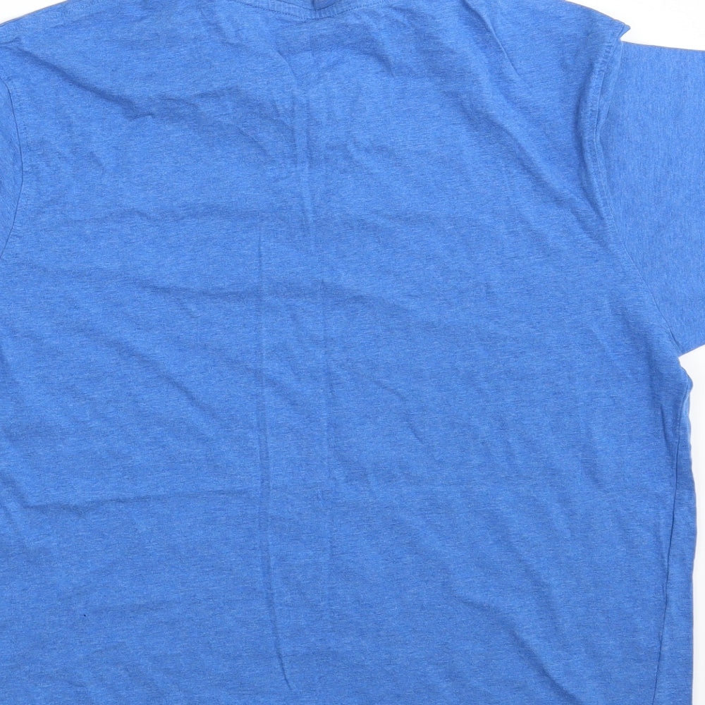 M&S Mens Blue    T-Shirt Size L