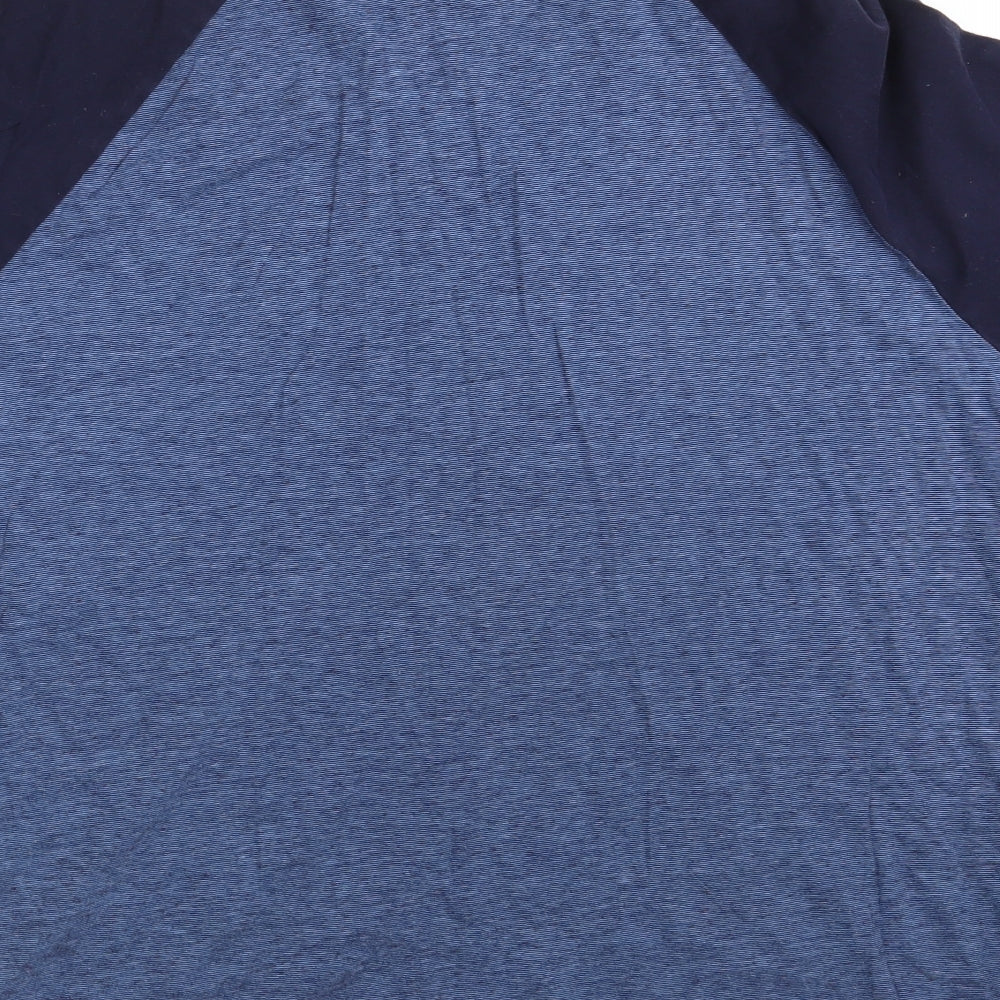 M & S  Mens Blue    T-Shirt Size L