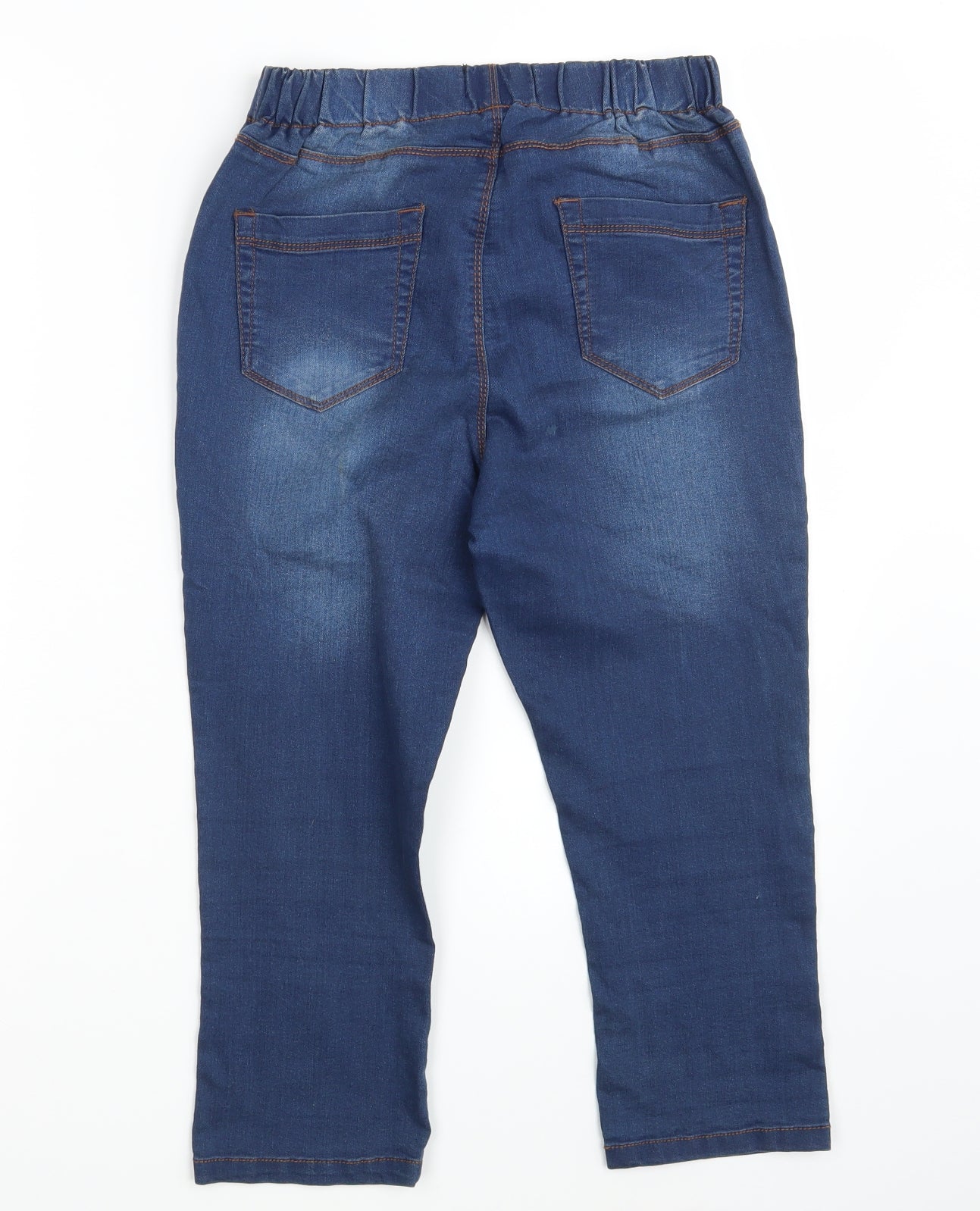 Peacocks Womens Blue  Denim Jegging Jeans Size 10 L20 in - Cropped