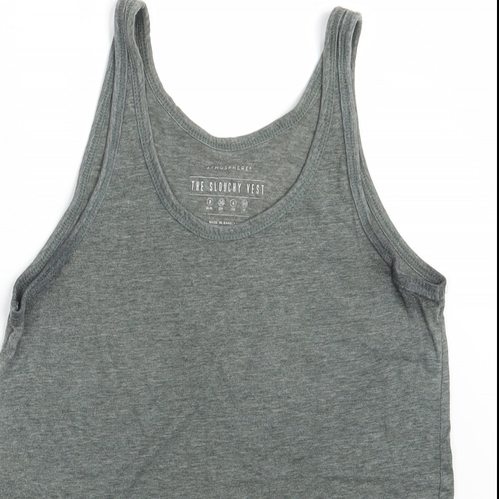 Atmosphere Womens Green   Vest Sweatshirt Size 8
