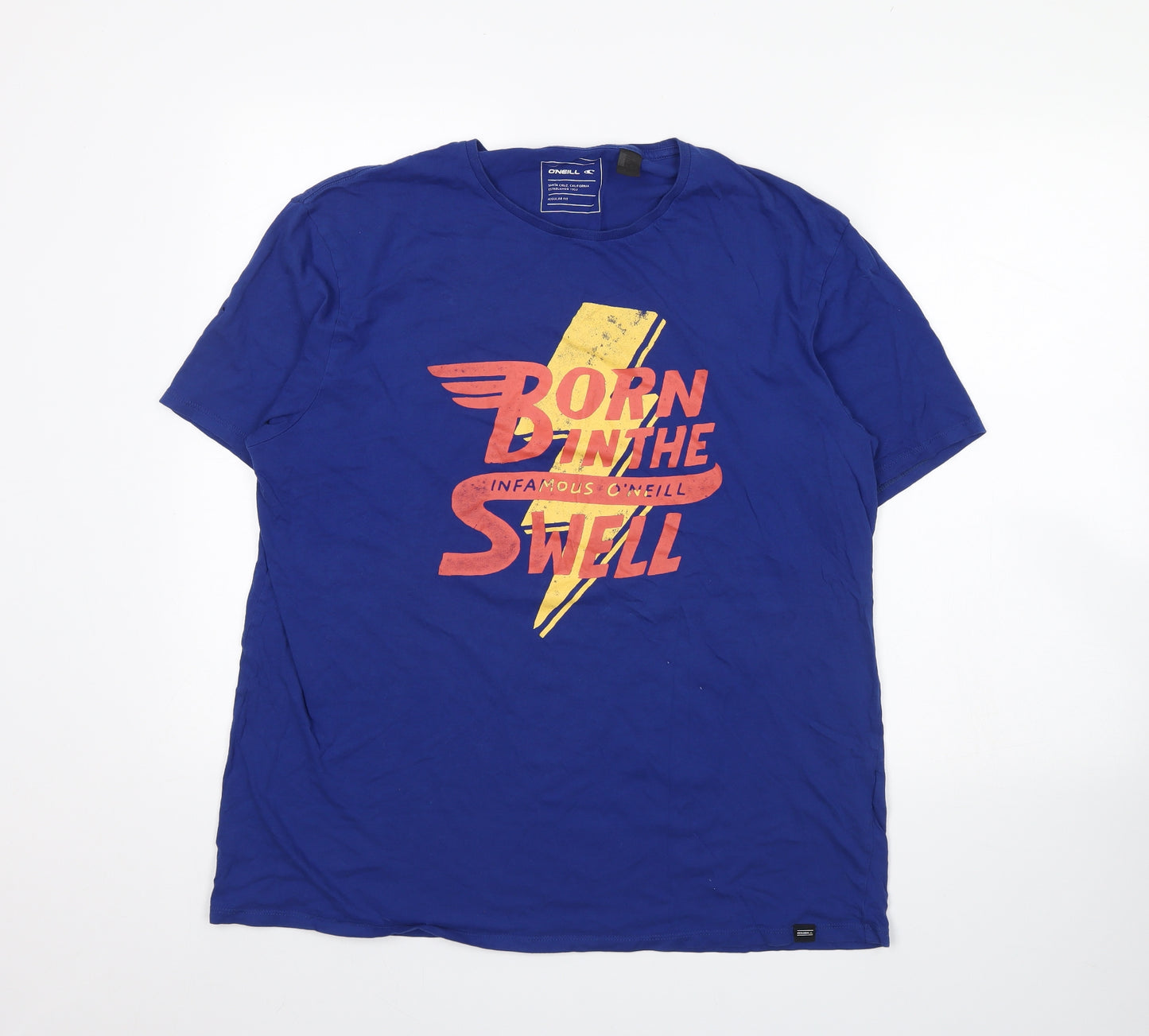 Oneill Mens Blue    T-Shirt Size 2XL