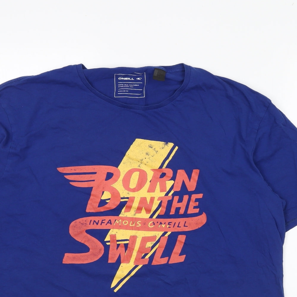 Oneill Mens Blue    T-Shirt Size 2XL