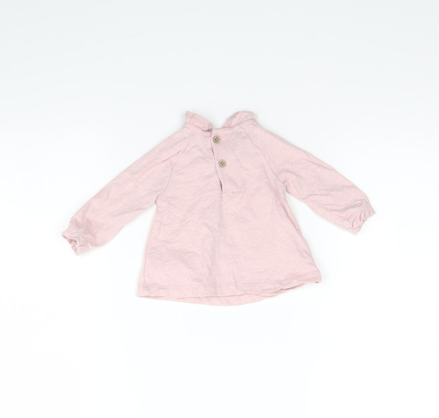 TU Girls Pink   Basic T-Shirt Size 0-3 Months  - Peter Rabbit