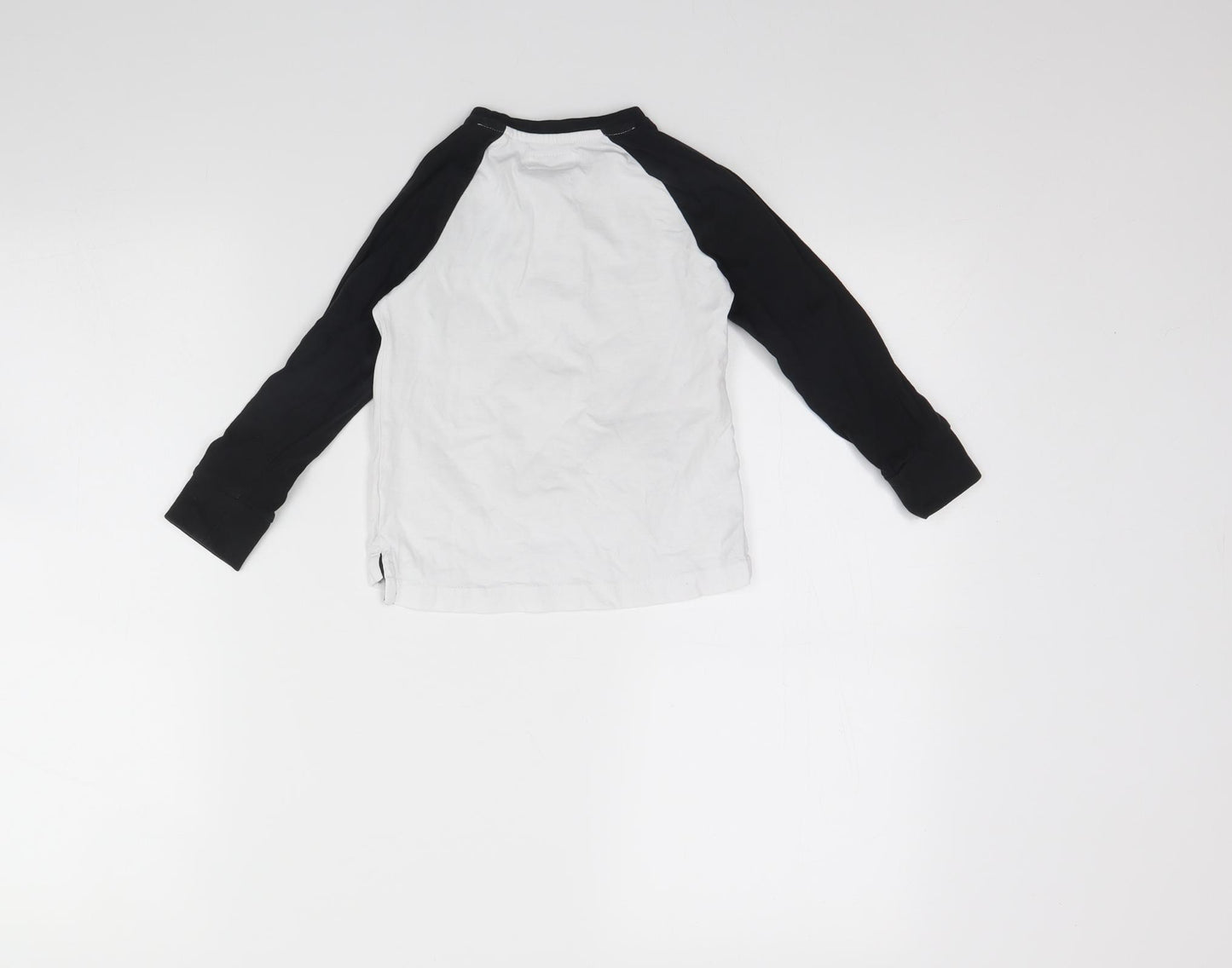 TU Boys White   Basic T-Shirt Size 2 Years  - Halloween