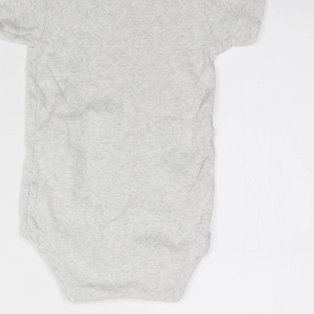 TU Girls Grey   Bodysuit One-Piece Size 2 Years  - Elephant