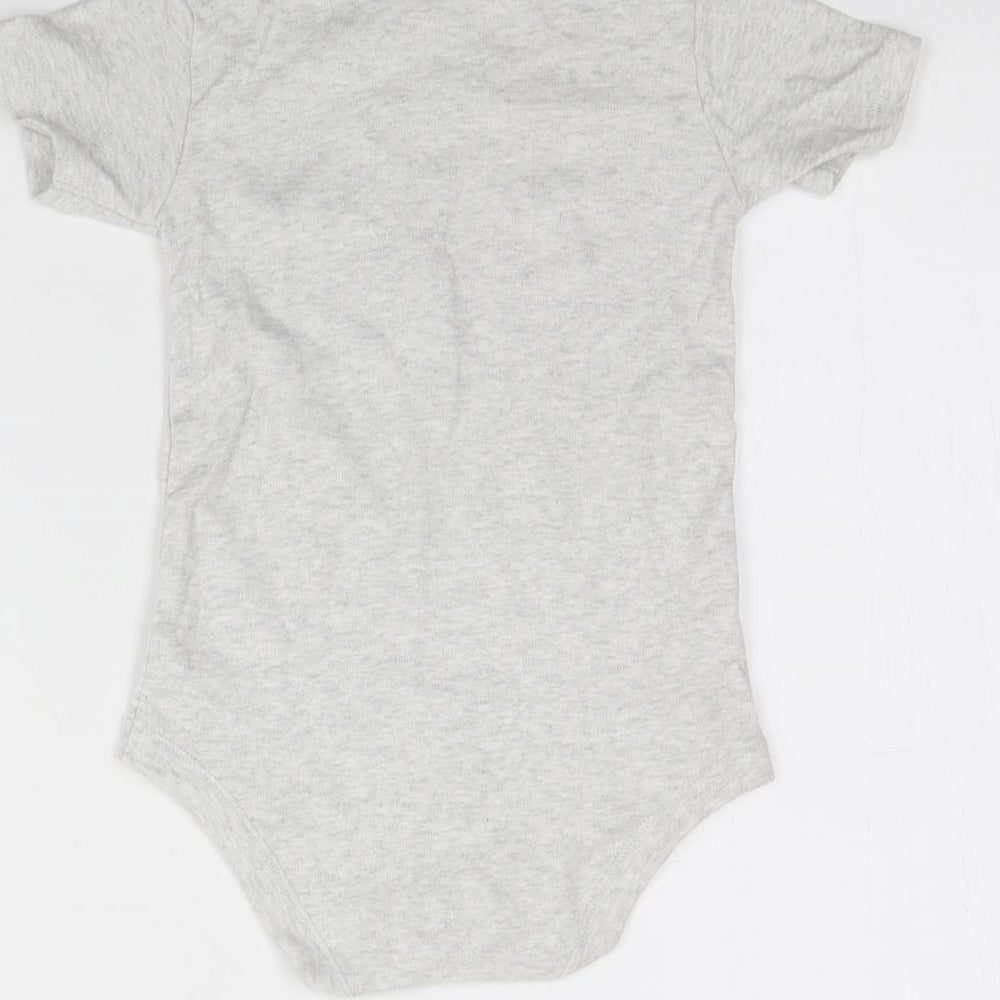 TU Girls Grey   Bodysuit One-Piece Size 2 Years  - lion