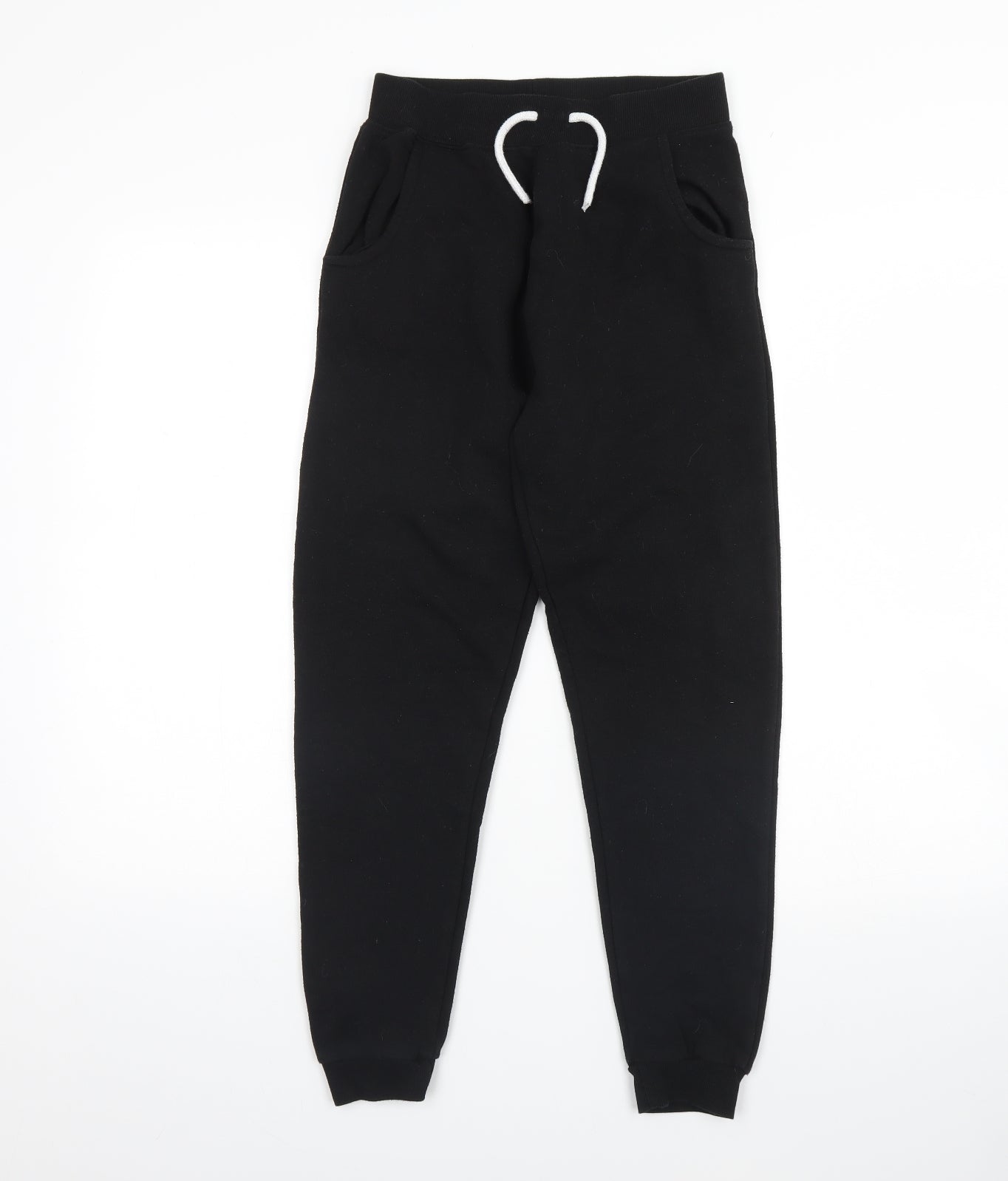 Primark Boys Black   Jogger Trousers Size 11 Years