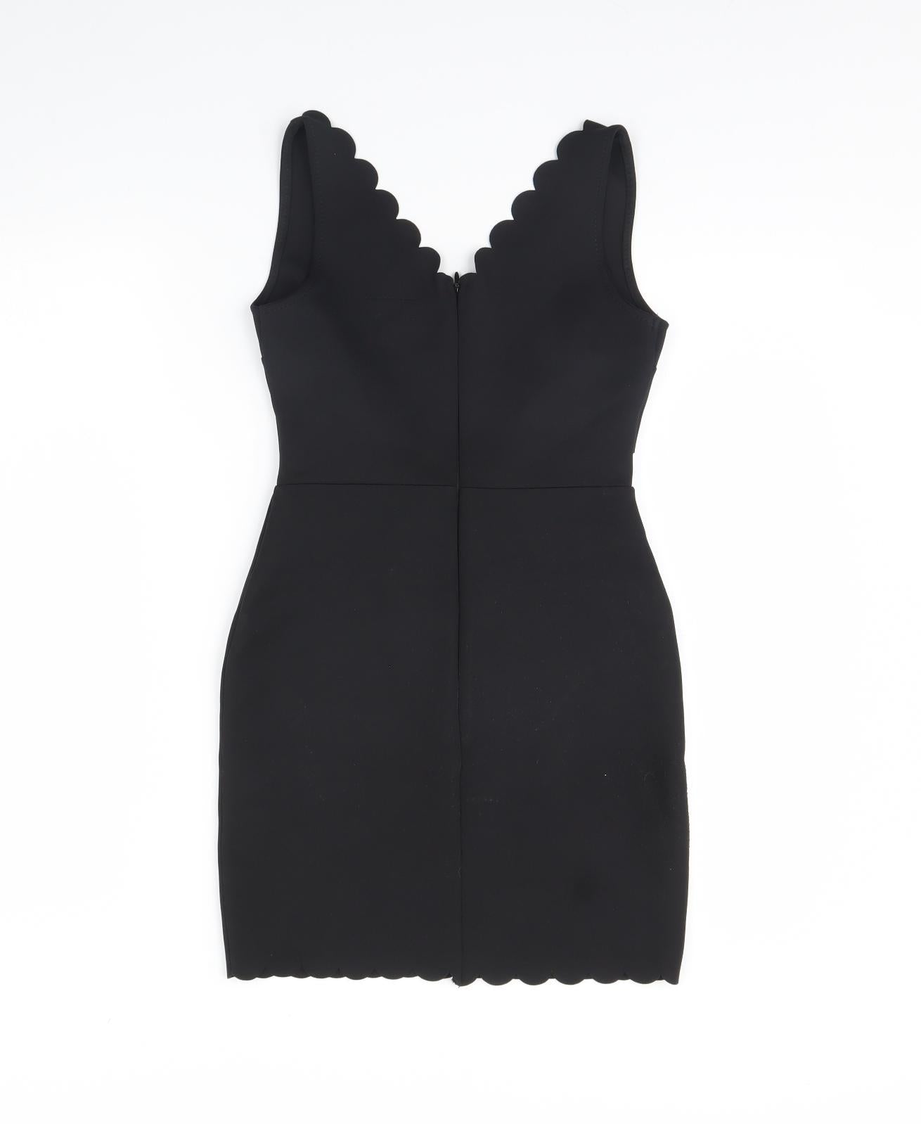 Topshop Womens Black   Mini  Size 8