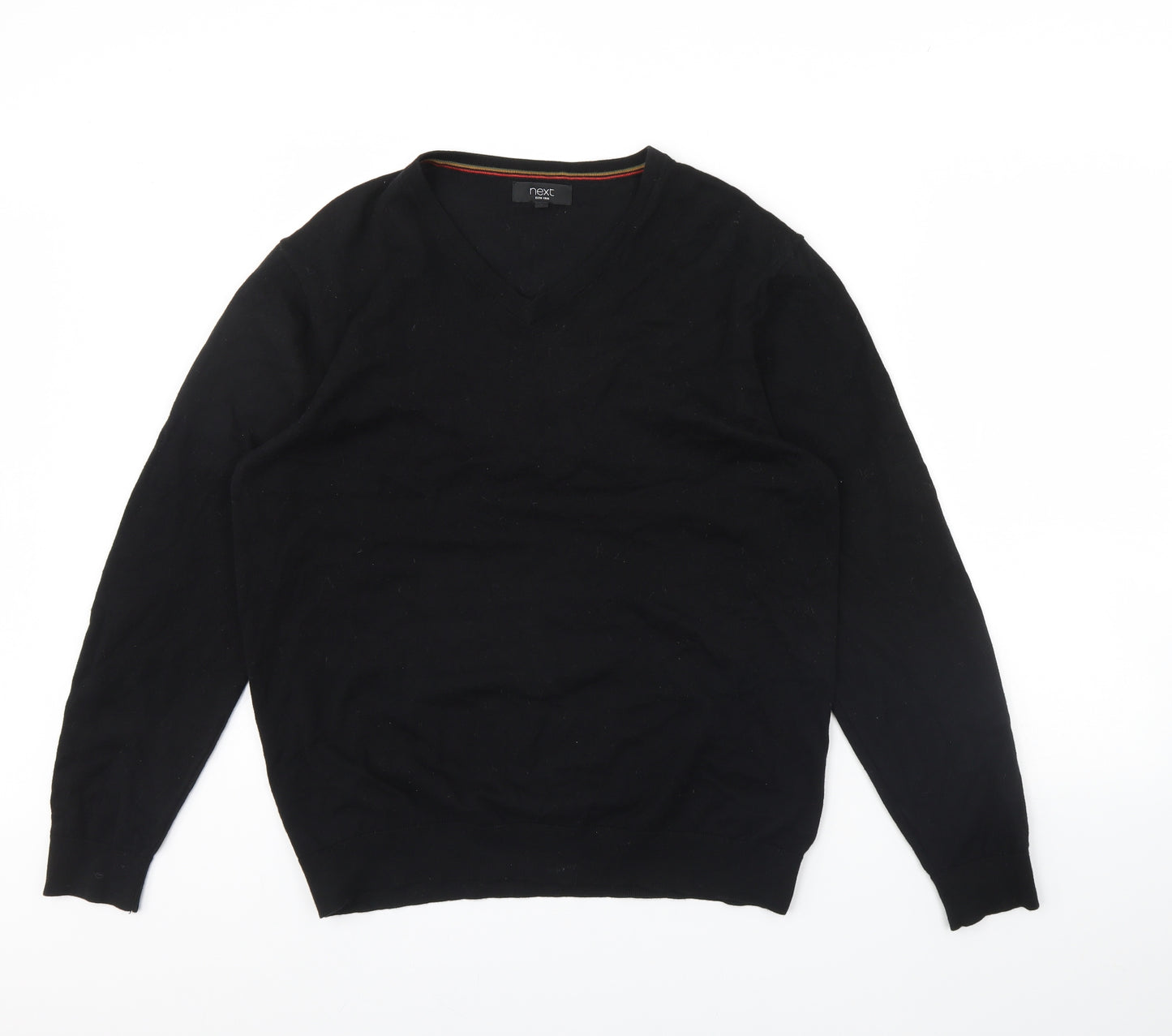 NEXT Mens Black   Pullover Jumper Size L