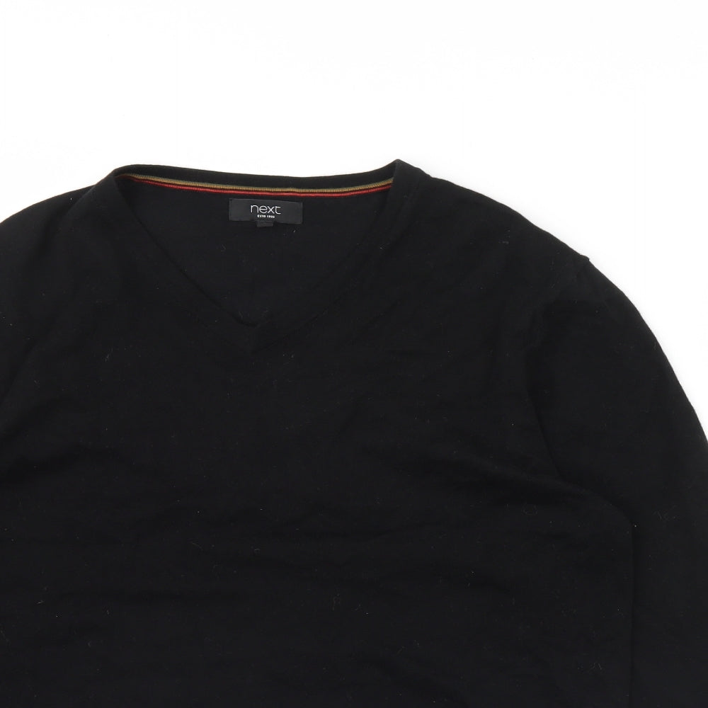 NEXT Mens Black   Pullover Jumper Size L