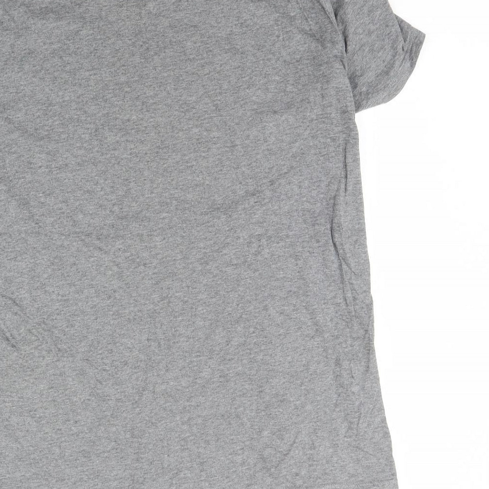 Preworn Womens Grey   Basic T-Shirt Size L