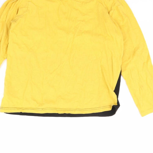 Fortnite Boys Yellow   Basic T-Shirt Size M  - Fortnite