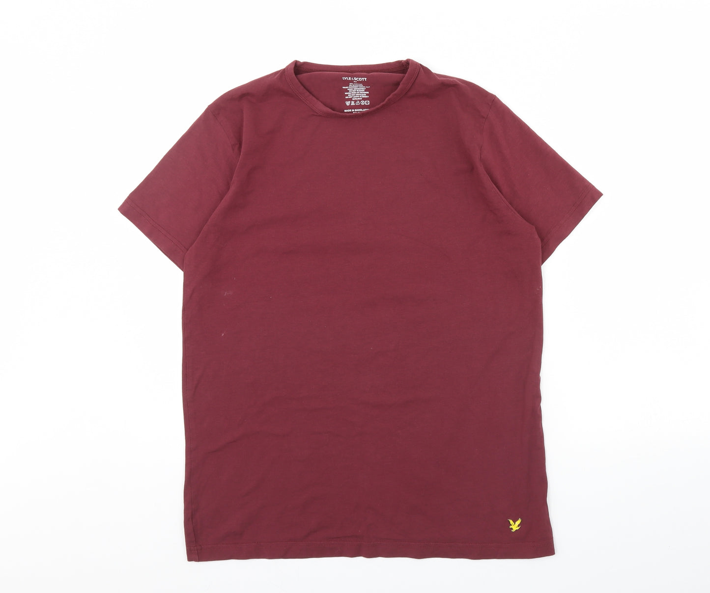 Lyle & Scott Mens Red    T-Shirt Size M