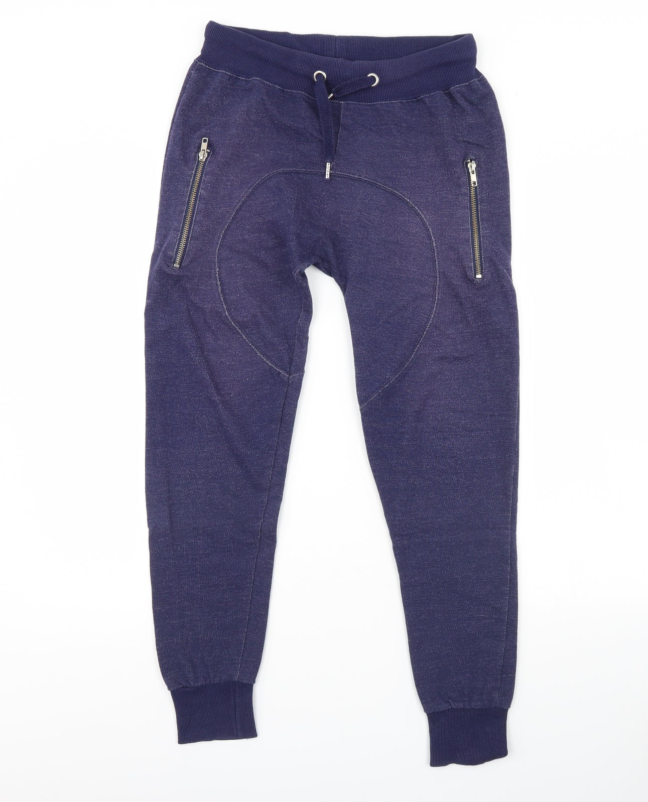 Genetic Apparel Womens Blue   Jogger Trousers Size XS L27 in