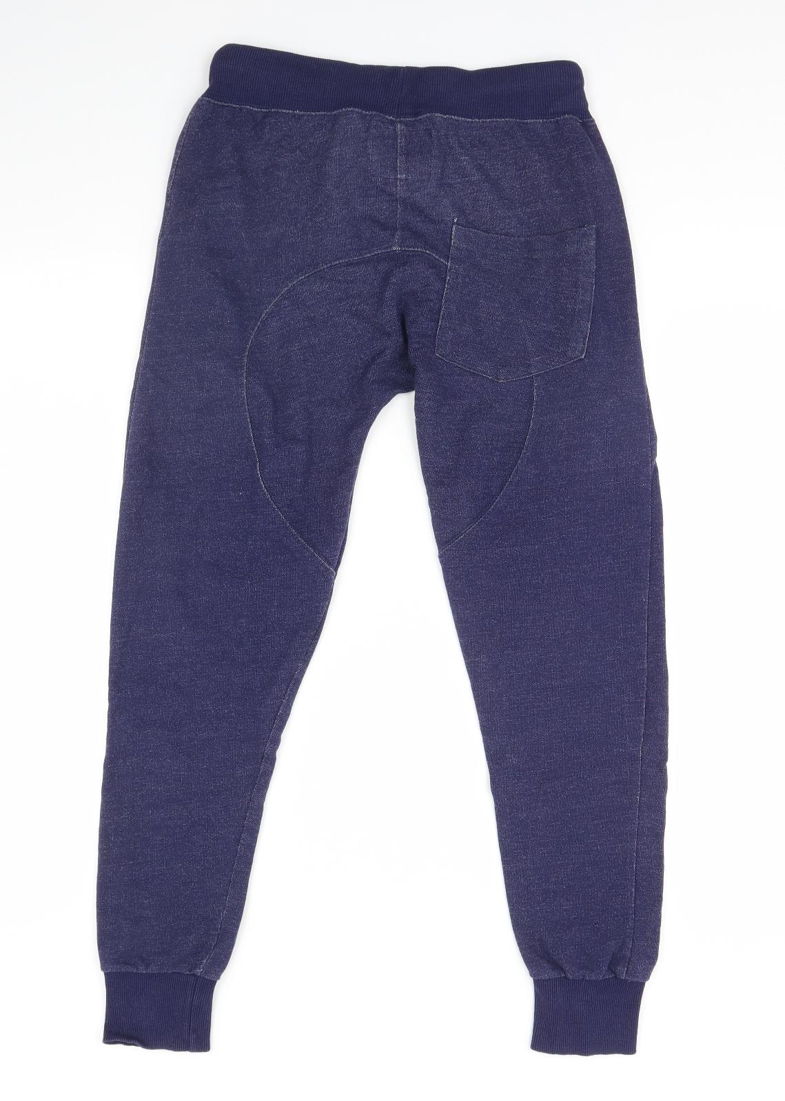 Genetic Apparel Womens Blue   Jogger Trousers Size XS L27 in