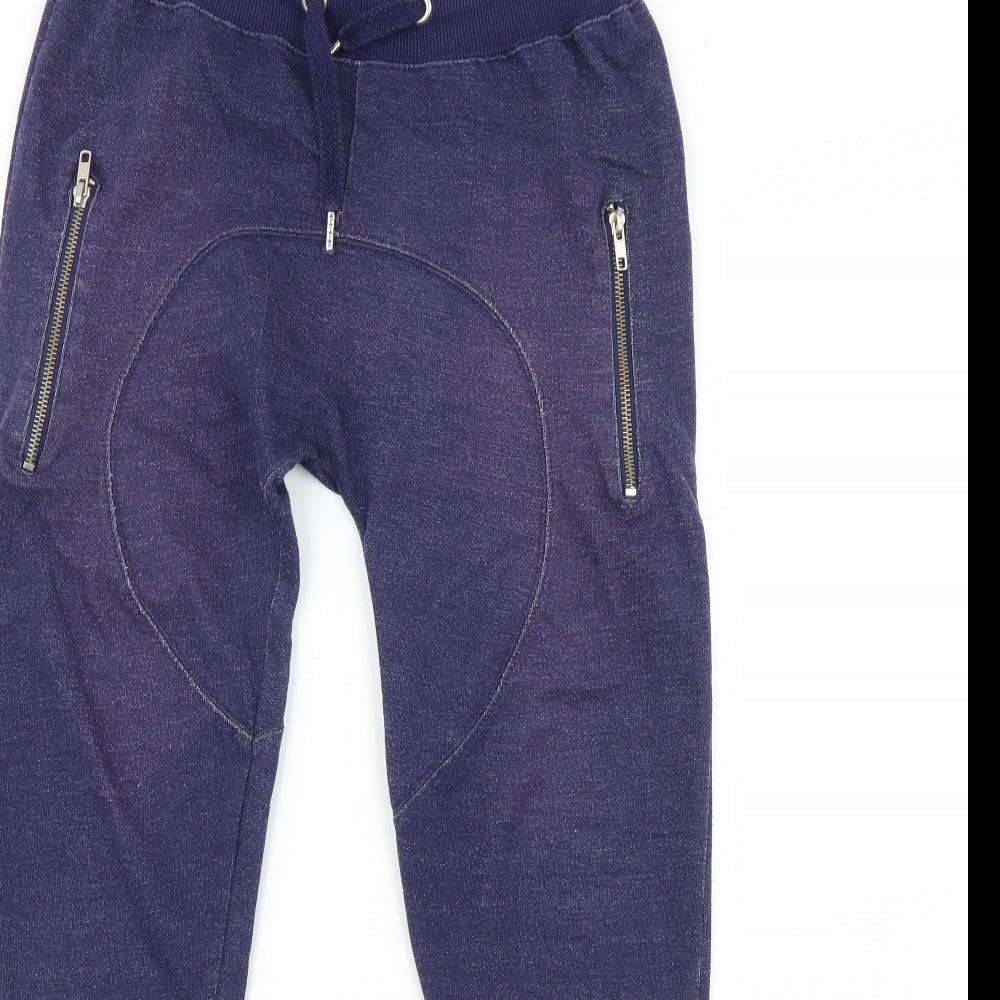 Genetic Apparel Womens Blue   Jogger Trousers Size XS L27 in
