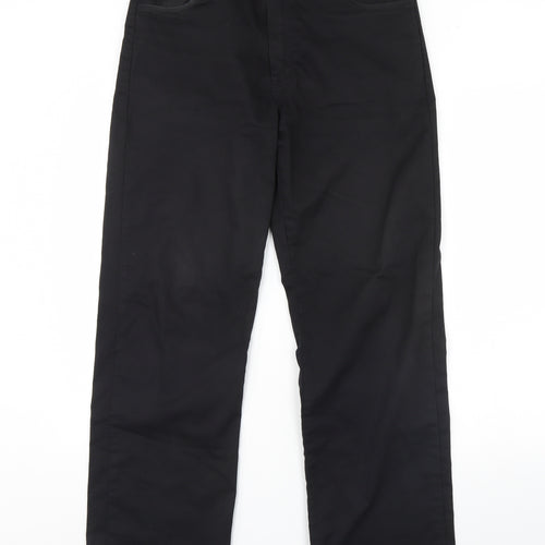 Preworn Womens Black   Trousers  Size 34 in L31 in