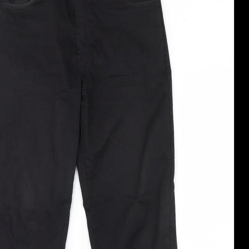 Preworn Womens Black   Trousers  Size 34 in L31 in