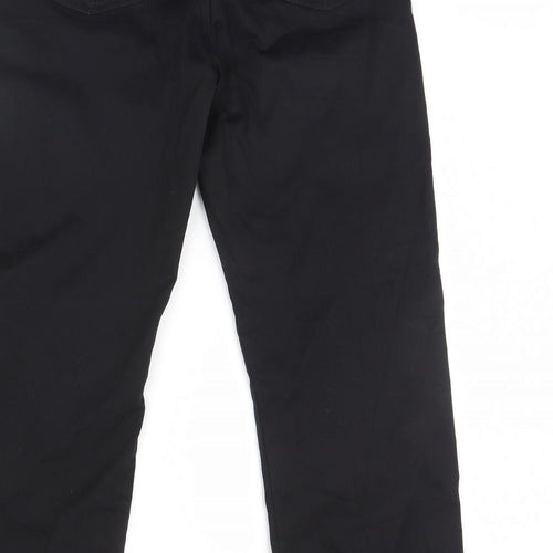 Preworn Womens Black   Trousers  Size 34 in L31 in