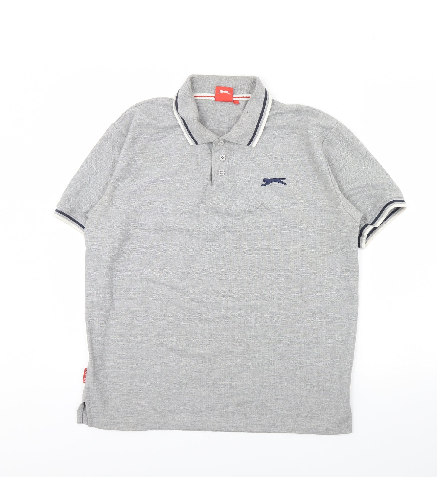 Slazenger Mens Grey    Polo Size L