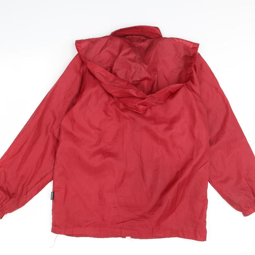 mountainpack Womens Red   Rain Coat Coat Size M