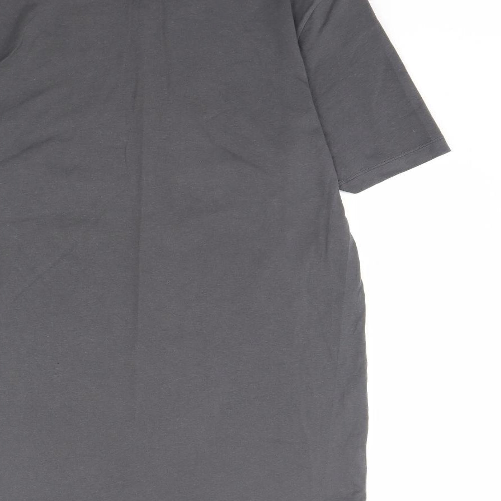 HUGO BOSS Mens Grey    T-Shirt Size M