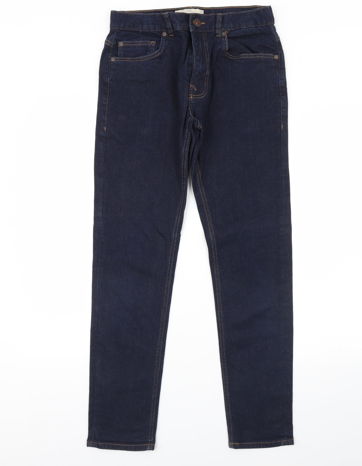 NEXT Mens Blue  Denim Straight Jeans Size 30 L29 in