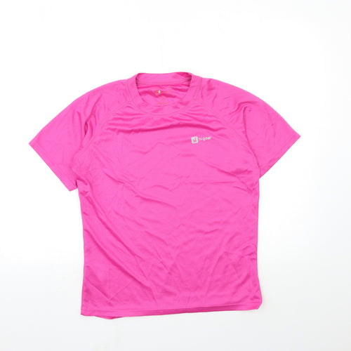 Hi Gear Womens Pink   Basic T-Shirt Size 12